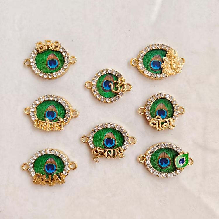 Morpankh Rakhi Charms