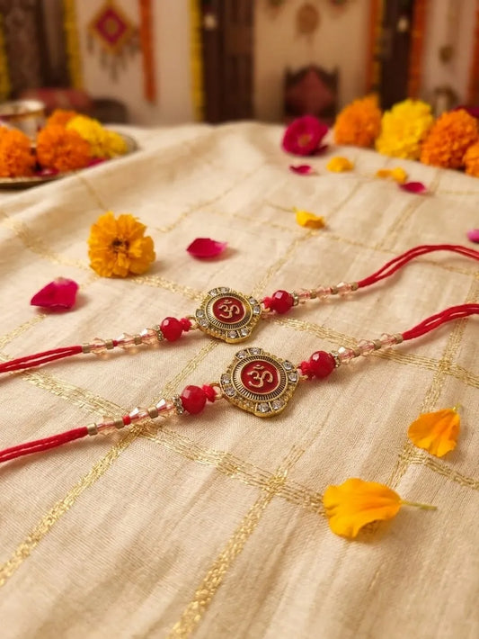 Om Symbol Premium Designer Rakhi- 1 PC